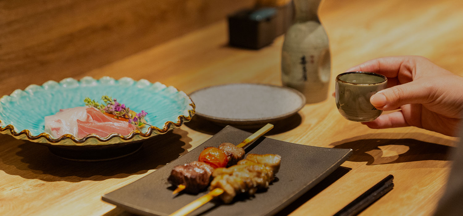 日本酒と料理